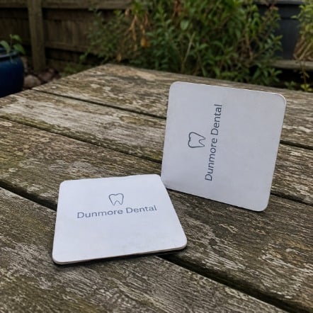 Bar coasters with logo printing