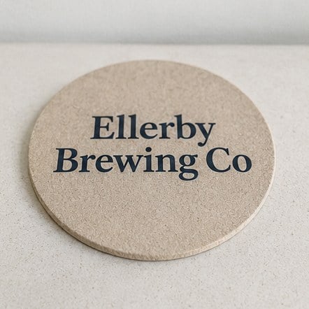 Round Pulpboard Beer Mats