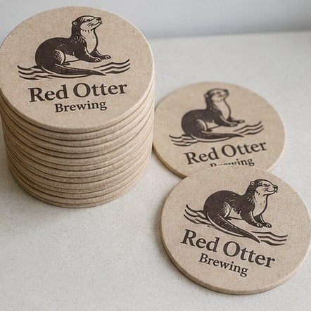 Two-Sided Campaign Coasters